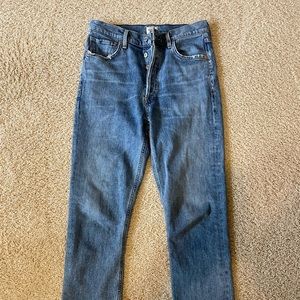 Citizens of Humanity Charlotte High Rise Straight premium vintage denim